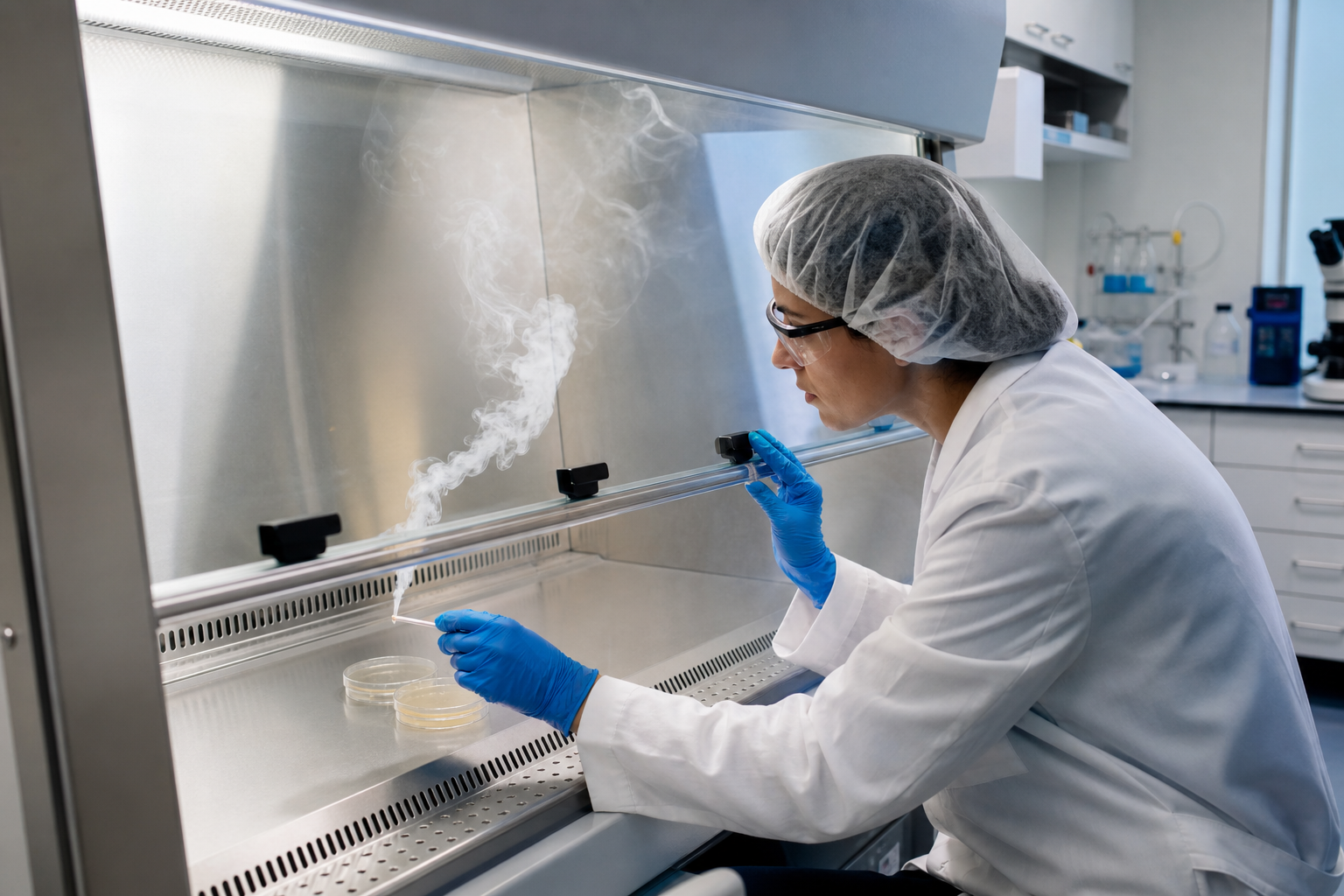 Smoke Pattern Testing in Biosafety Cabinets: What It Reveals Beyond Certification